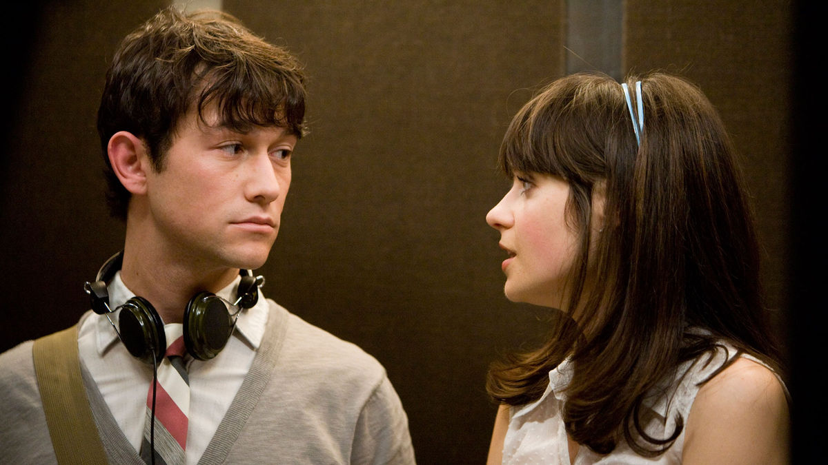 Two people in a tense romantic conversation